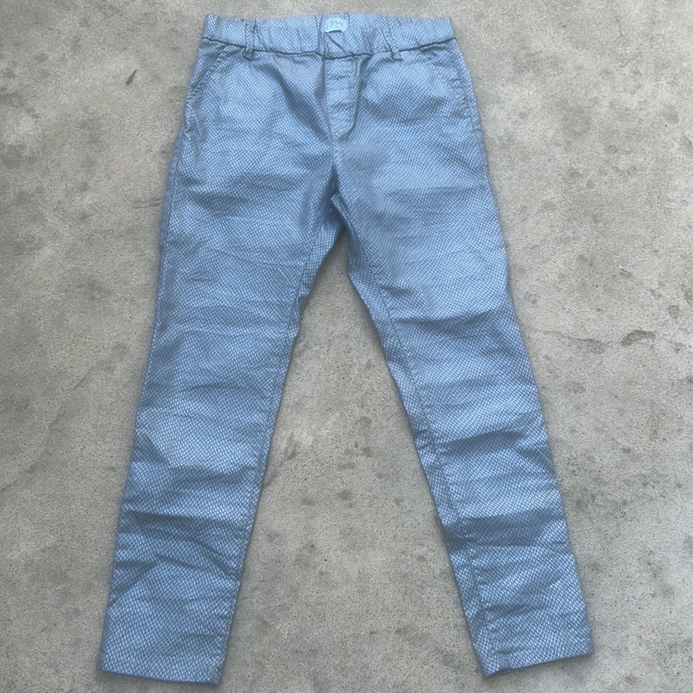 Bevy Flog Dafna Silver Grey Python Print Pant Wom… - image 2